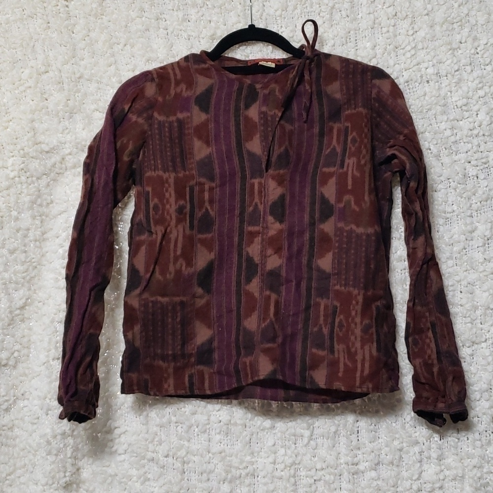 Vintage anne Klein Supersport wool and cashmere blend long sleeve pullover 8